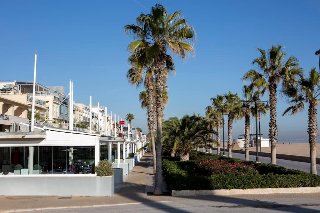 Апартаменти Elegante Apartamento Cerca De La Playa Валенсія Екстер'єр фото
